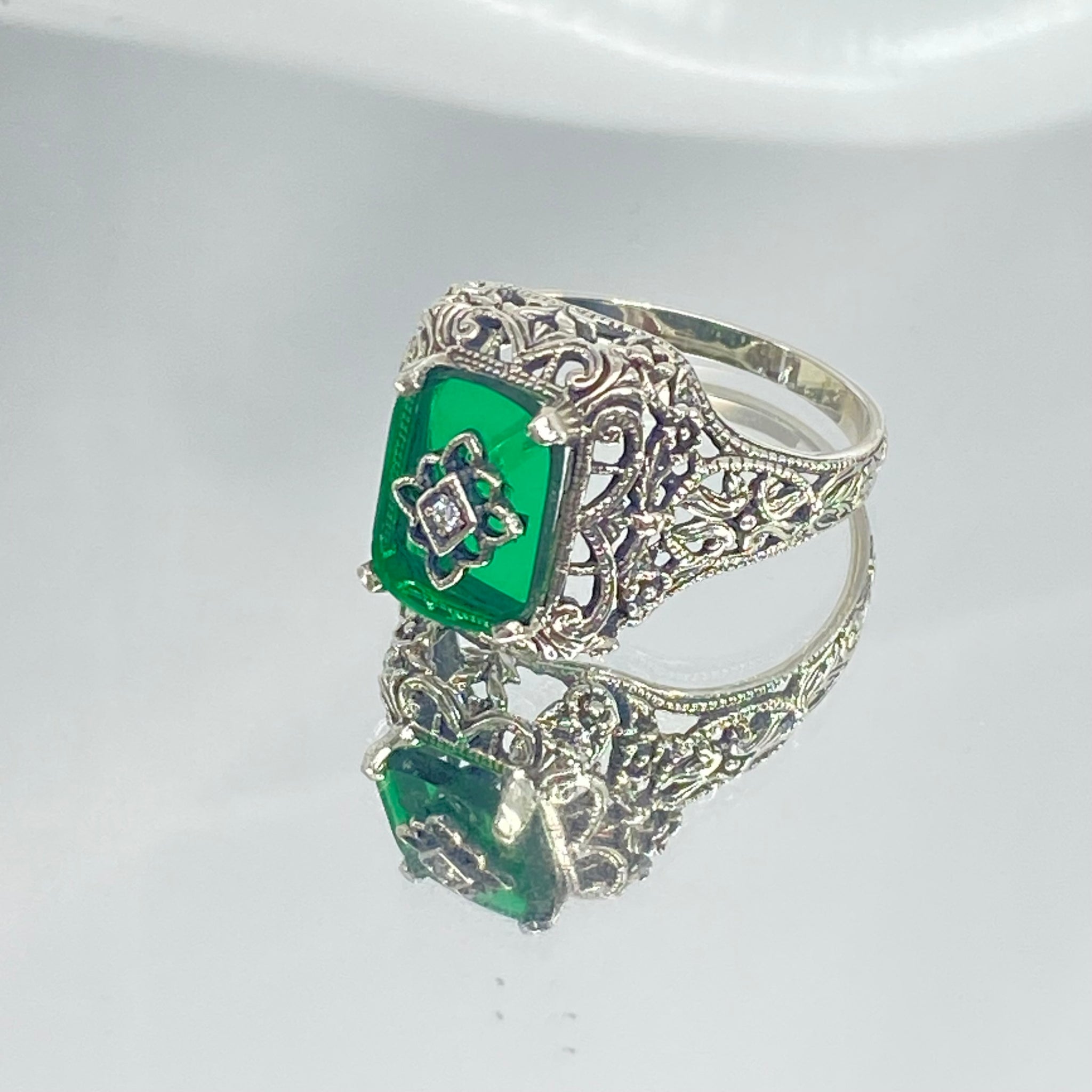 Size 10 Rings – Silver Embrace