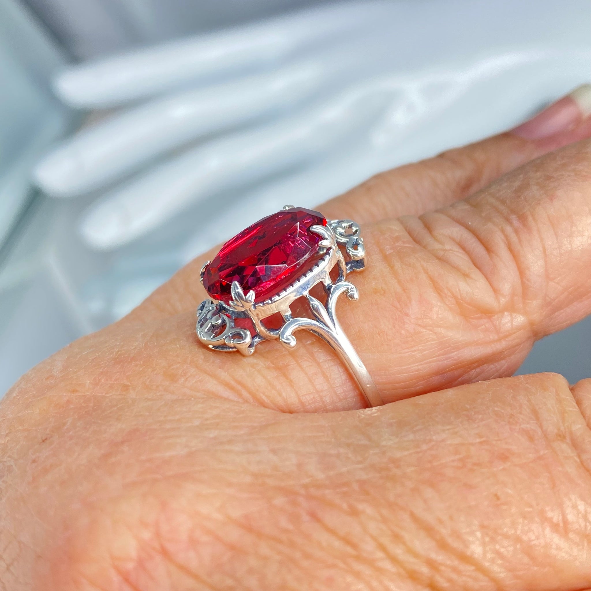Size 9 Rings – Silver Embrace