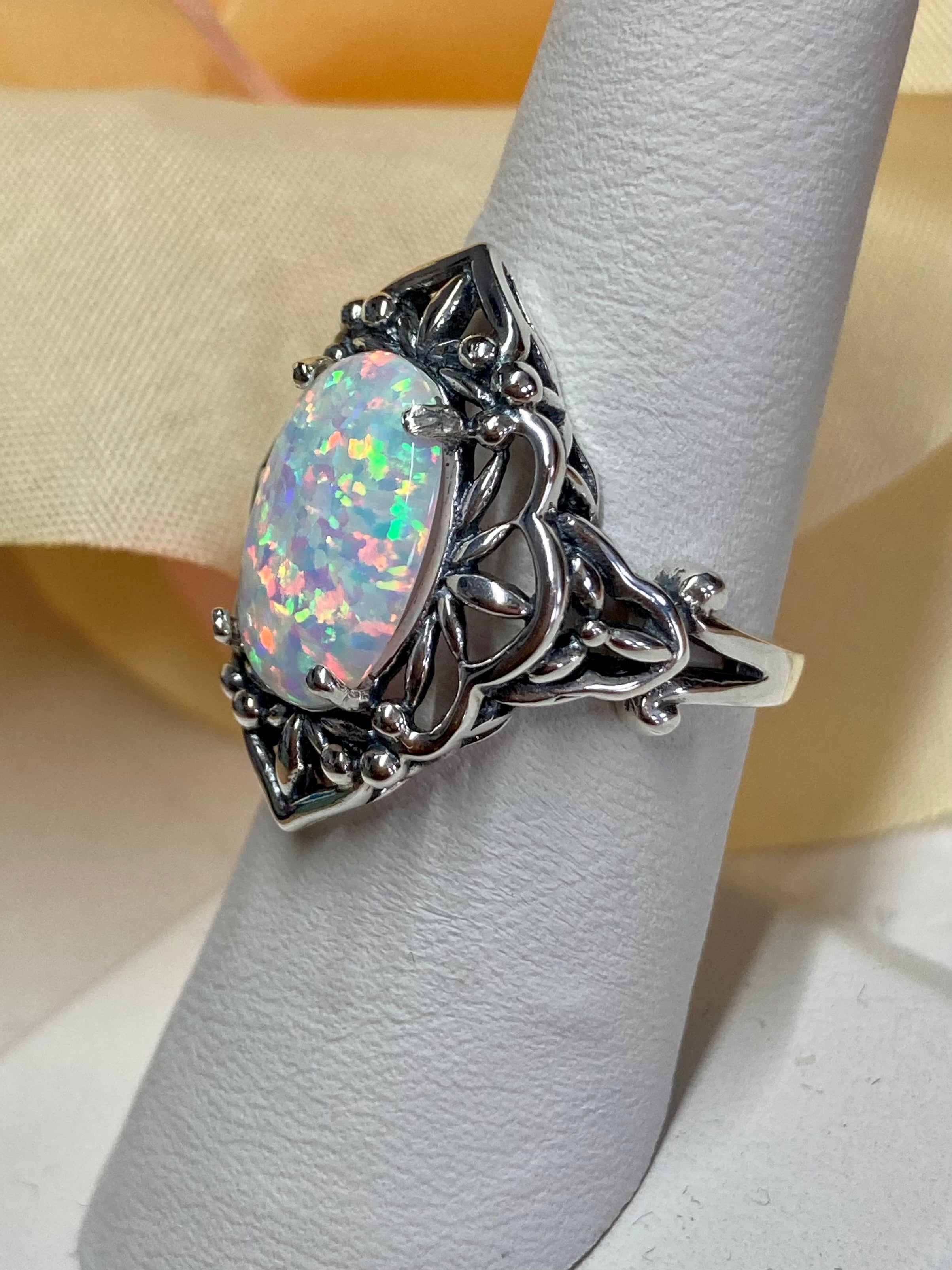White Opal Ring – Inspiranza Designs