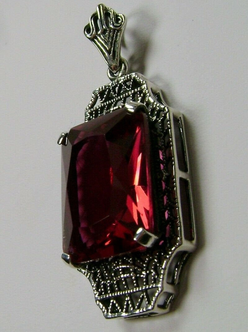 VINTAGE SEMI PRECIOUS STONE store PENDANT STERLING SILVER HARDWARE