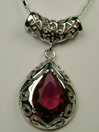 Big sales ruby pendant